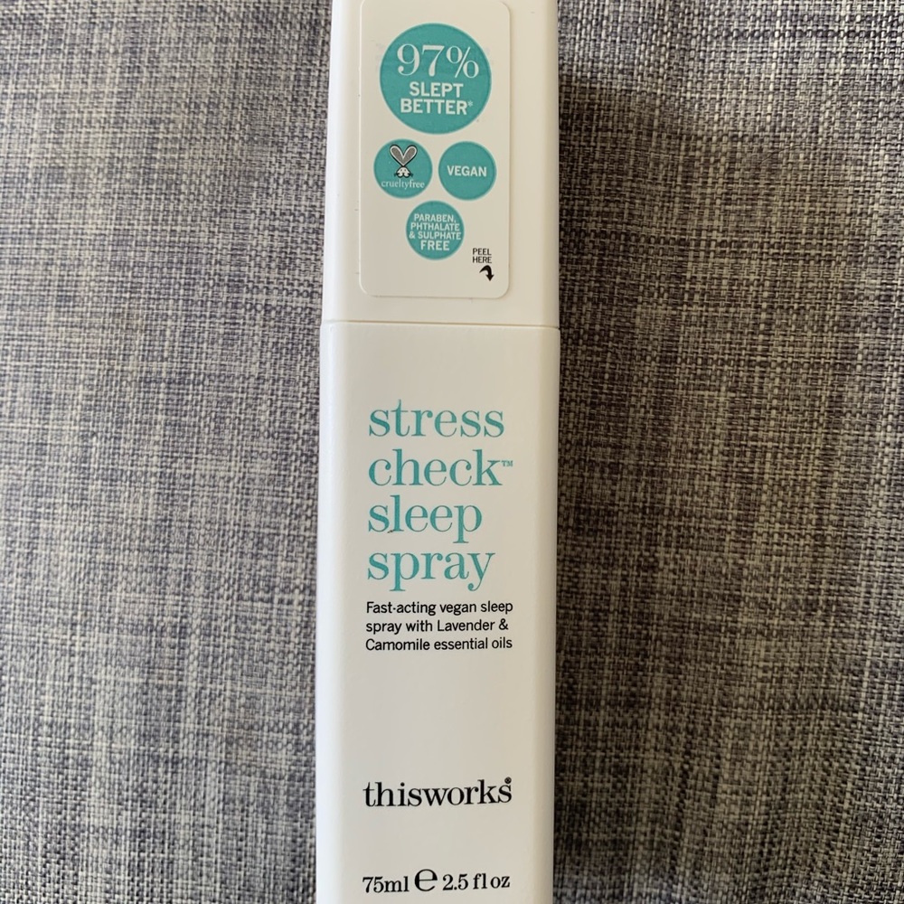 Stress Check Sleep Spray from thisworks NWT